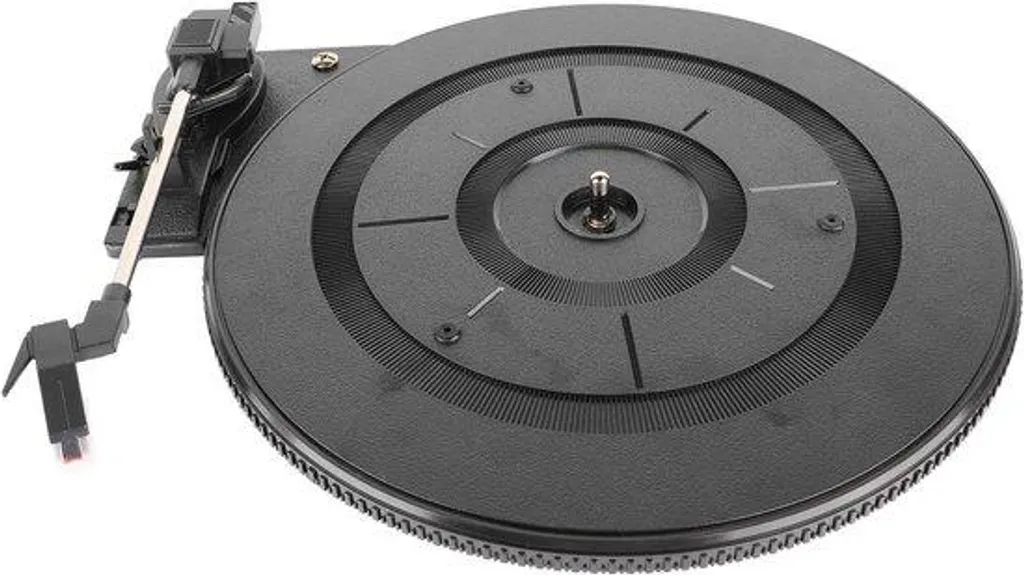 Platine vinyle anti-vibrations pour éliminer les sauts de lecture