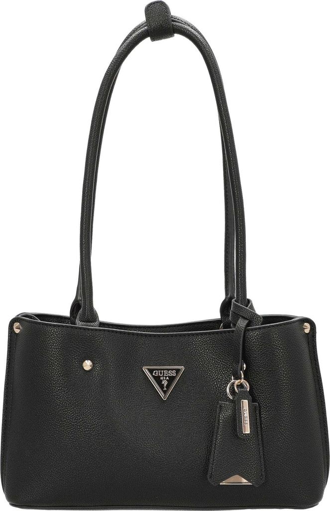 GUESS Taschen Schultertasche Kunstleder Meridian II Shoulder Satchel black