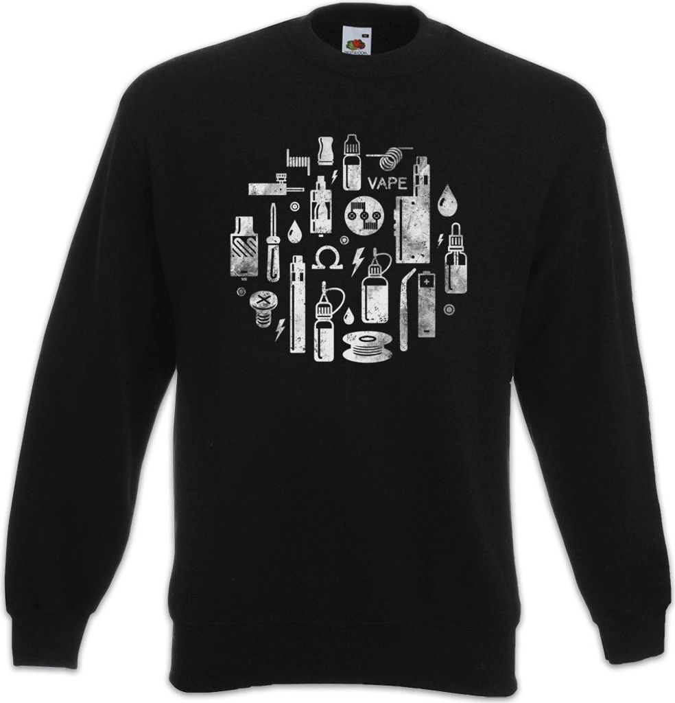 Urban Backwoods Vape II, Sweatshirt, Farbe: Schwarz, Größe: L