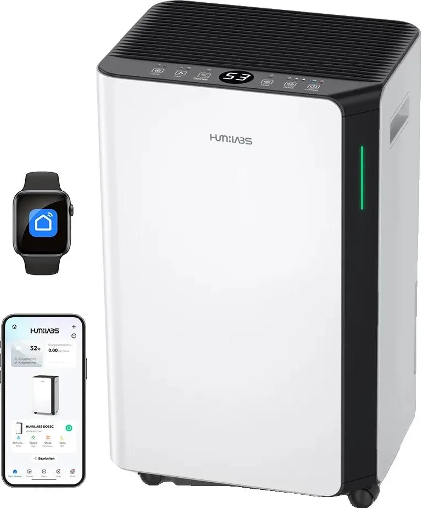 Déshumidificateur pour cave et maison 20L jour avec gestion à distance