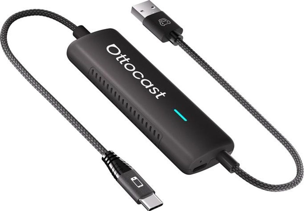 Ottocast wireless car adapter with MirrorCast