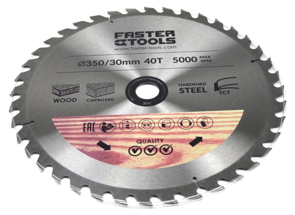 HM Kreissägeblatt 350 x 30 mm Sägeblatt Sägescheibe Produktbild 