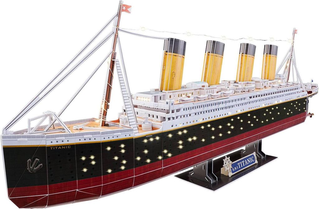 Revell 3D Puzzle RMS Titanic - LED Edition, Produktbild 