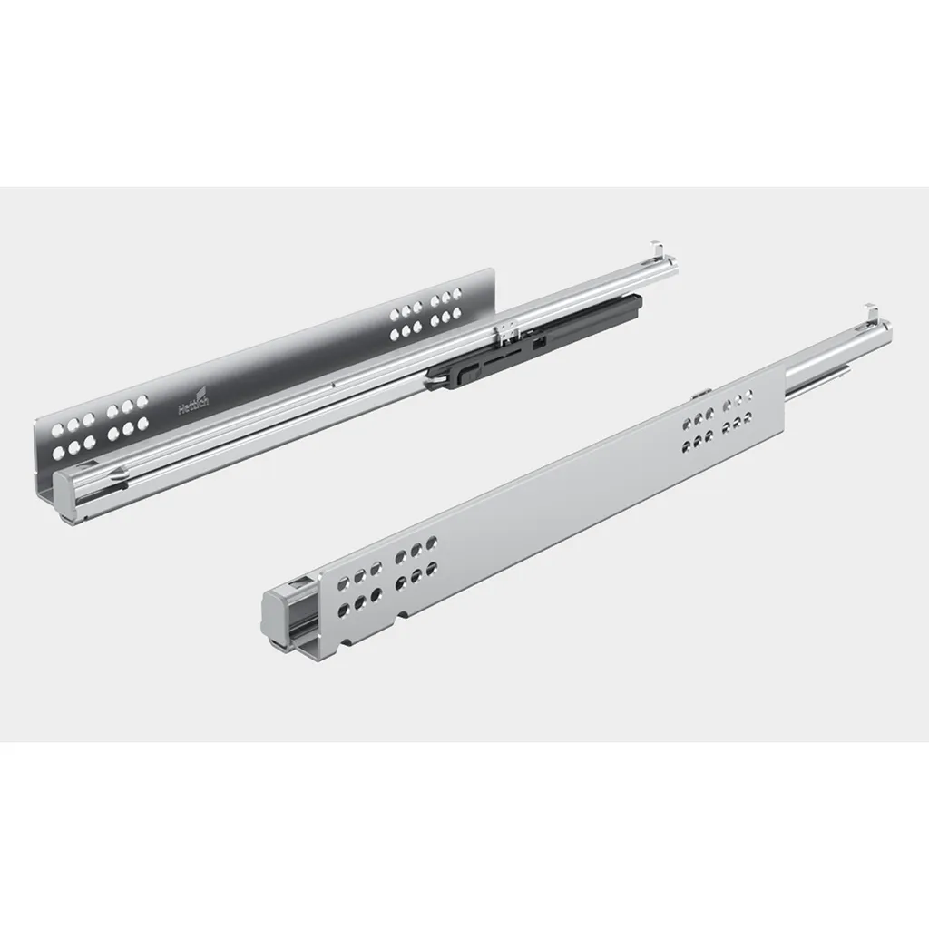 Coulisse Quaddro sortie totale avec amortisseur 400mm charge 30kg