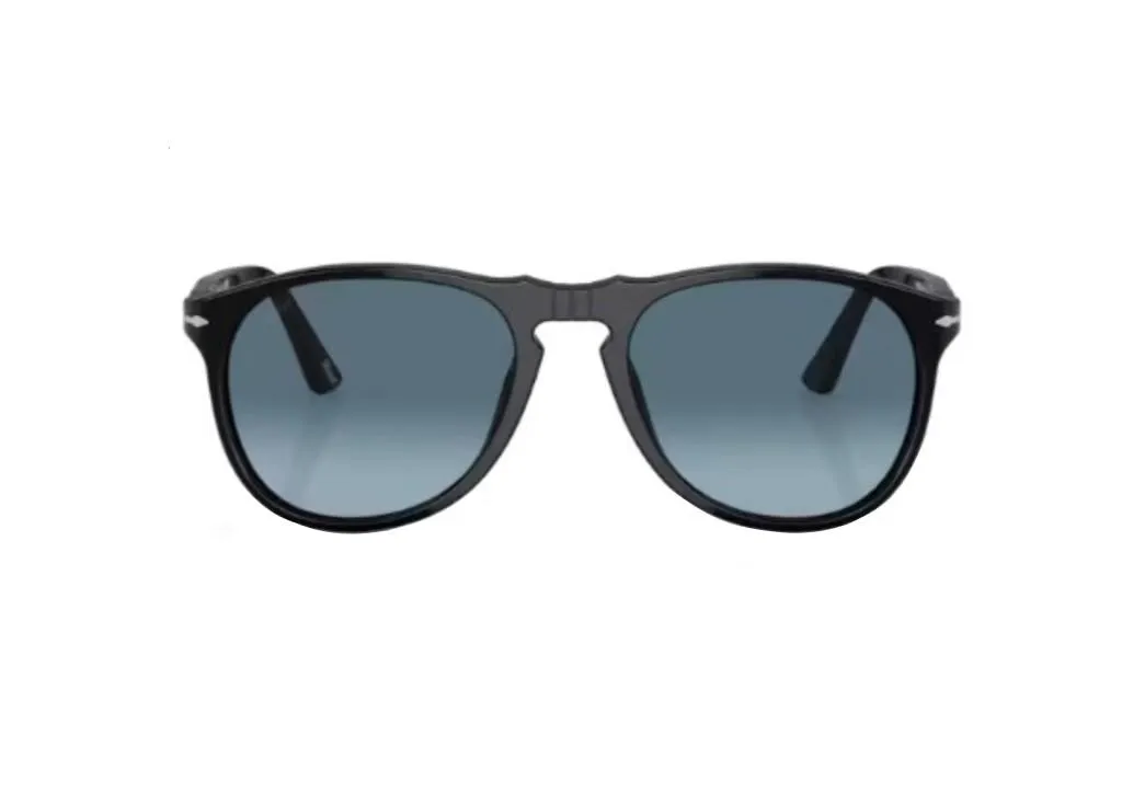 Persol PO9649 Lunettes de soleil verres dégradés bleus et monture en acétate