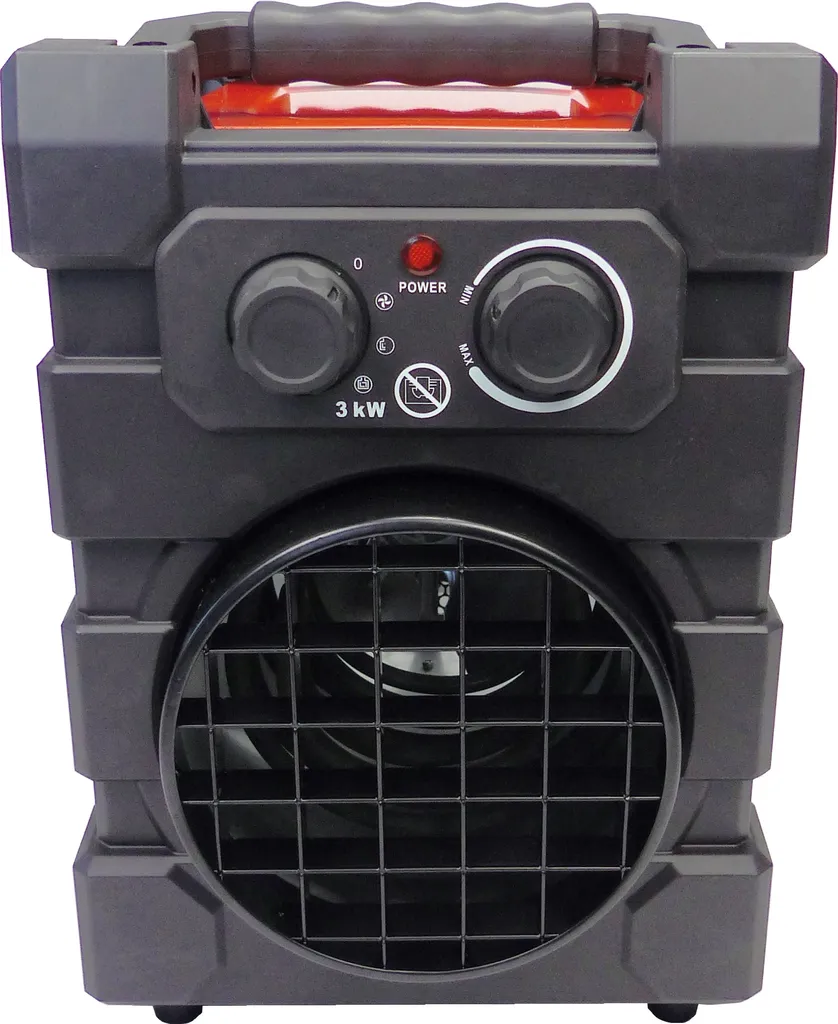 Chauffage anti-humidité pour cave et chantier - 3000W WDH IP24