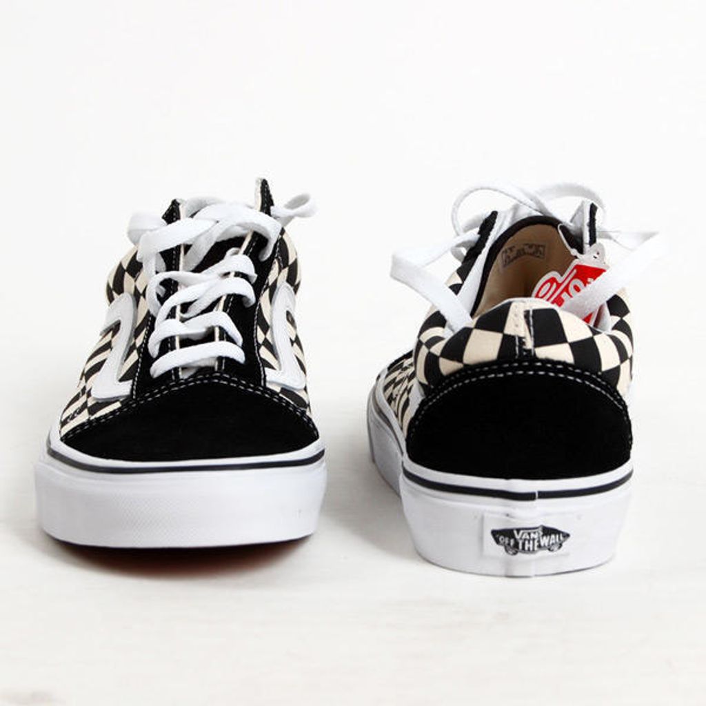 Vans Old Skool Primary Check Czarny Sneakersy