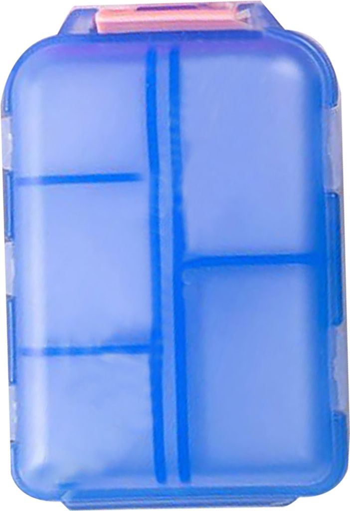 Pillen-Organizer mit 147 selbst gestalteten Etiketten, 10 Fächer, großes Fassungsvermögen, transparente Tasche, Apotheke, Reisekapsel, Tabletten...