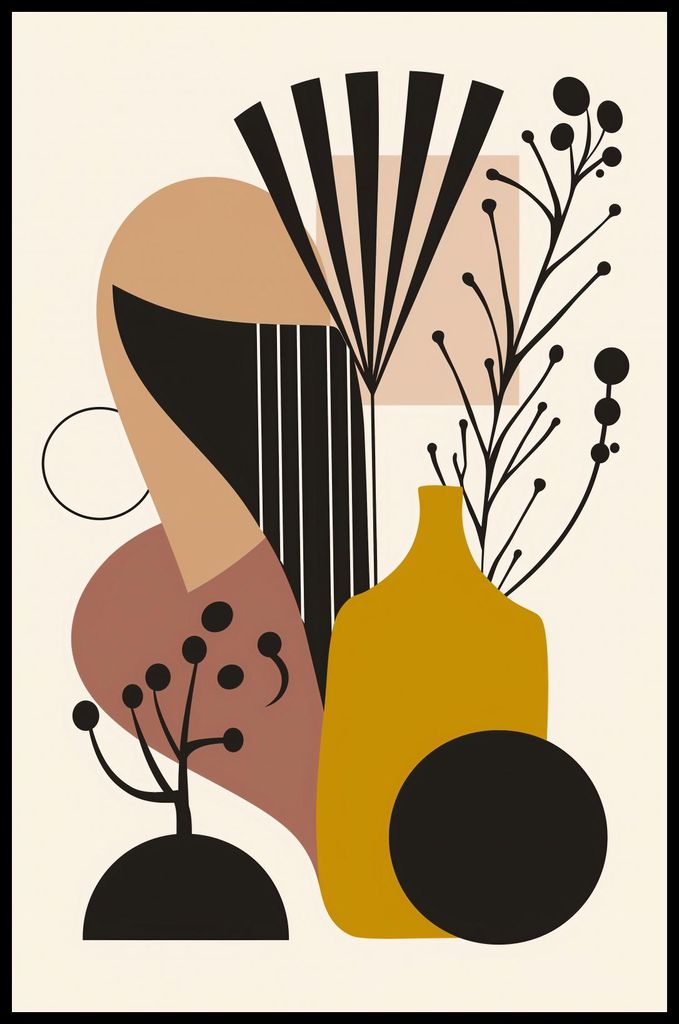 Poster 56,6x86,4cm Collage Motiv