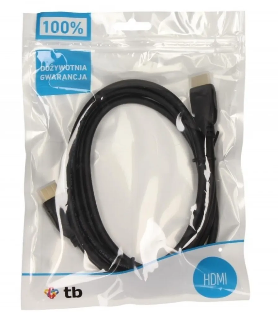 Cavo HDMI 1.4 1.8 Metri Contatti Oro - Connessione Stabile Lavoro