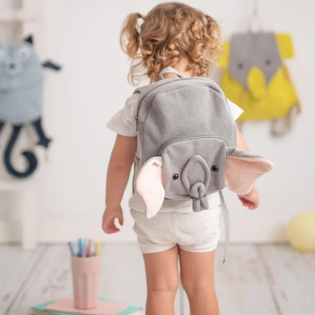 Sac à dos enfant Éléphant : fini les irritations avec le coton