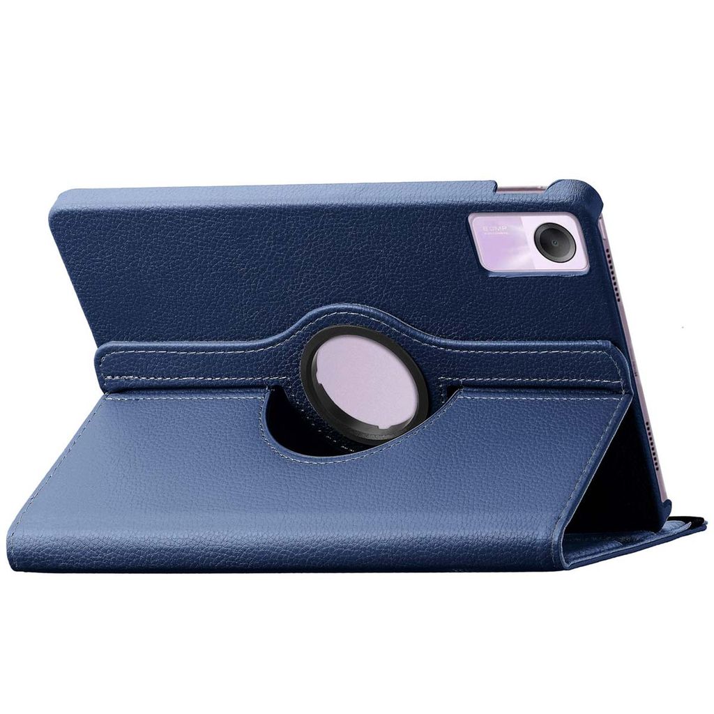 MAMA MOUTH 360° Drehbare Hülle Für Xiaomi Redmi Pad SE 8.7 Zoll – Leder-Optik Mit Ständerfunktion, Violett