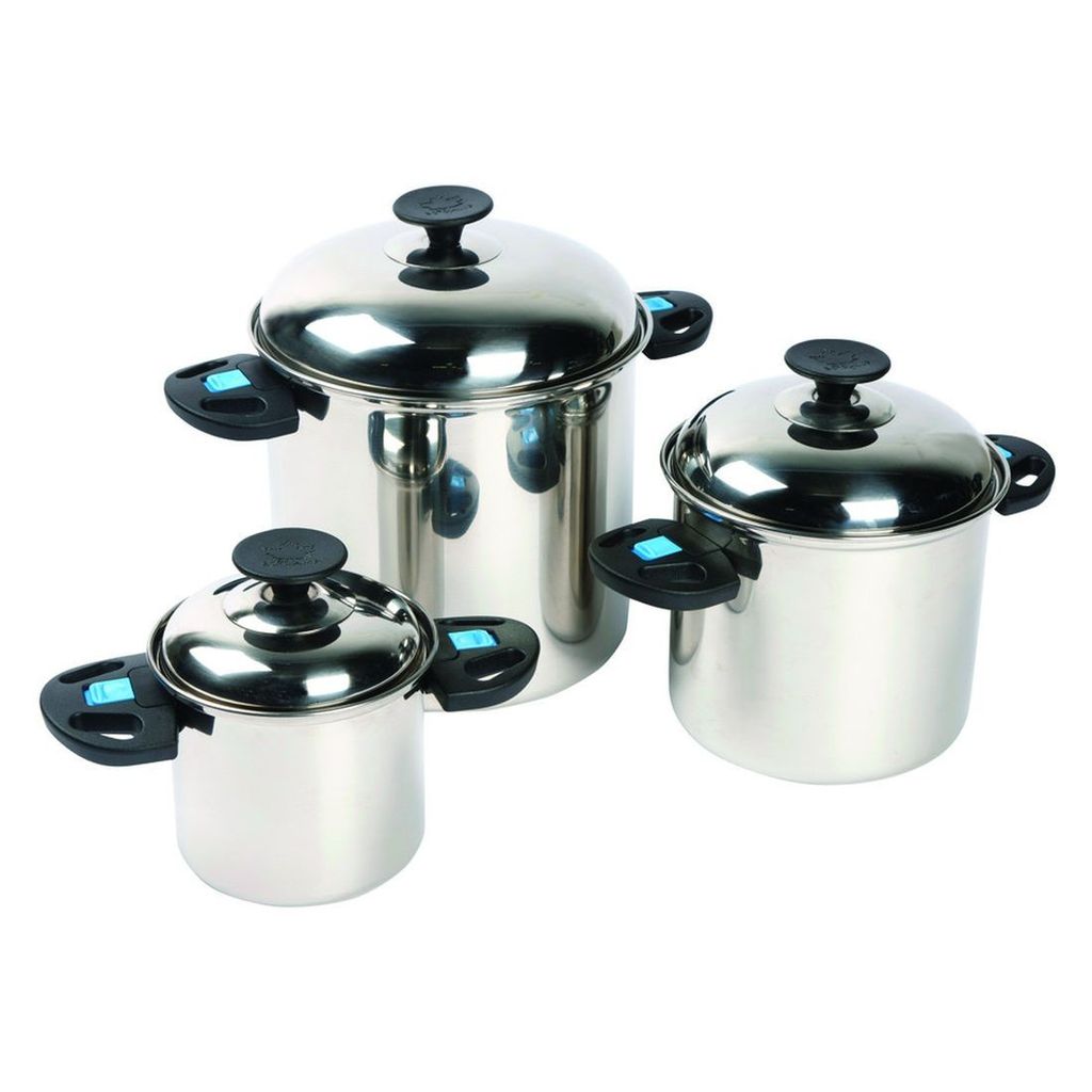 Edelstahl-Kochtopfset Elegance Compact