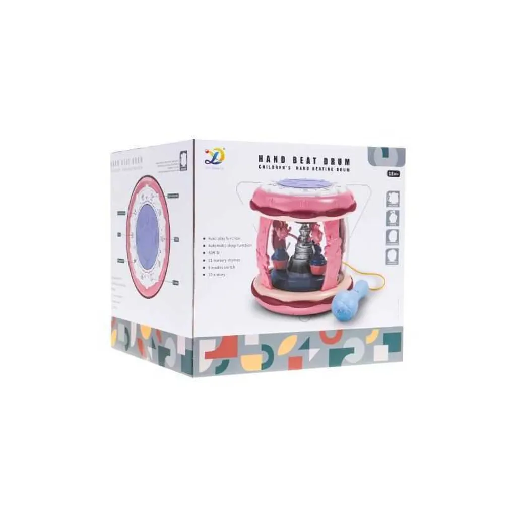 Tambour interactif avec microphone Ramiz pour bébé dès 18 mois