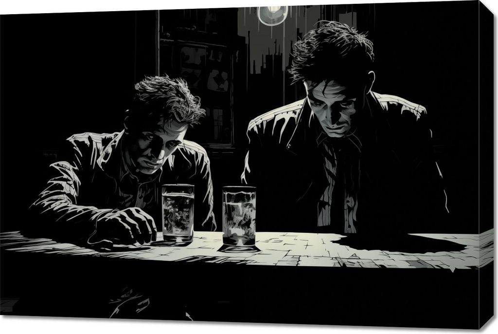 Bild 90x60cm Verschwörer