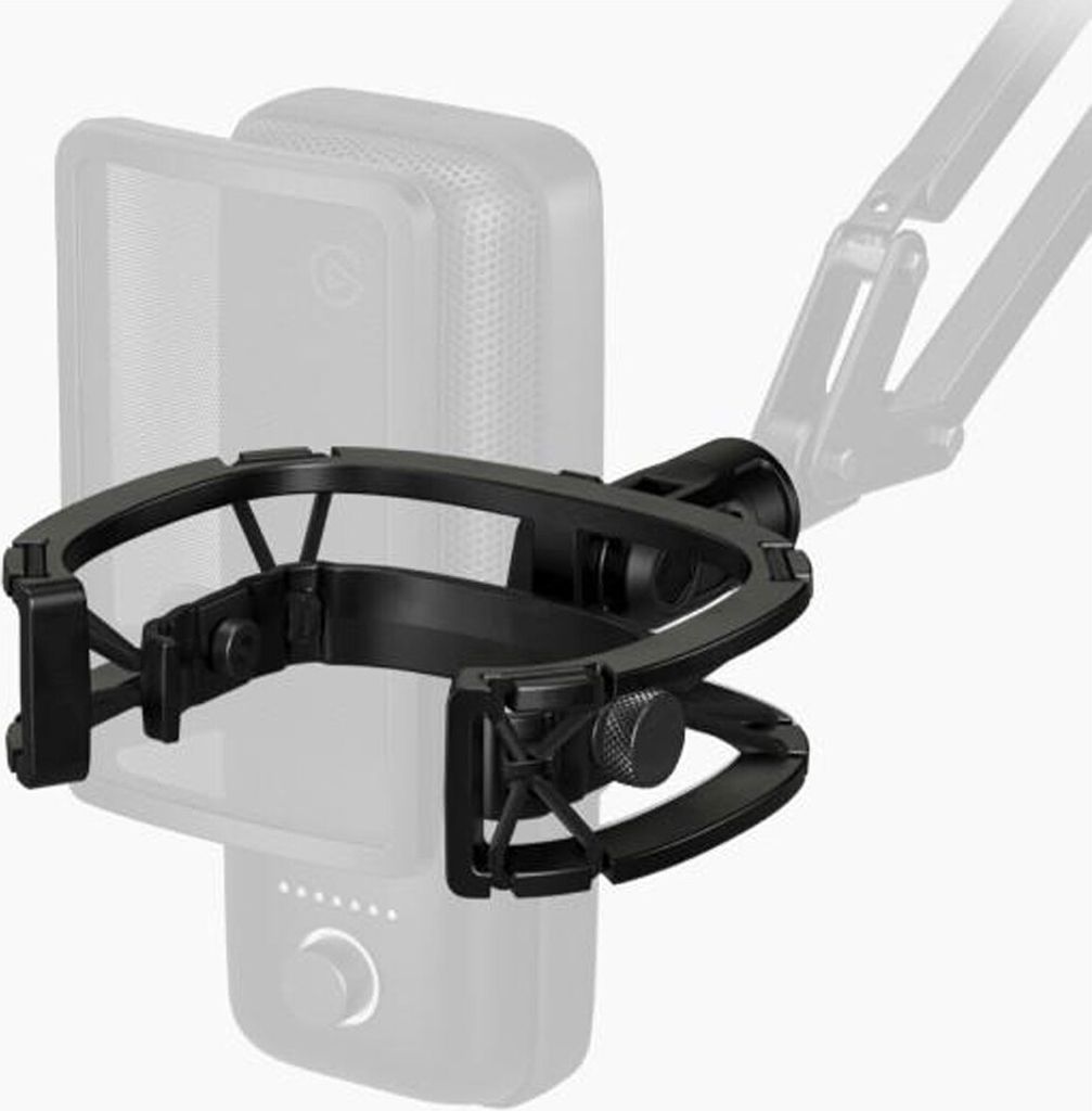 Elgato MIC USB Shock Mount - Mikrofon-Stoßhalterung - Schwarz - Gummi - Stahl - 11,5 cm - 32 mm - 135 mm