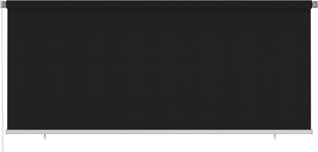 vidaXL Außenrollo 350x140 cm Schwarz Produktbild 