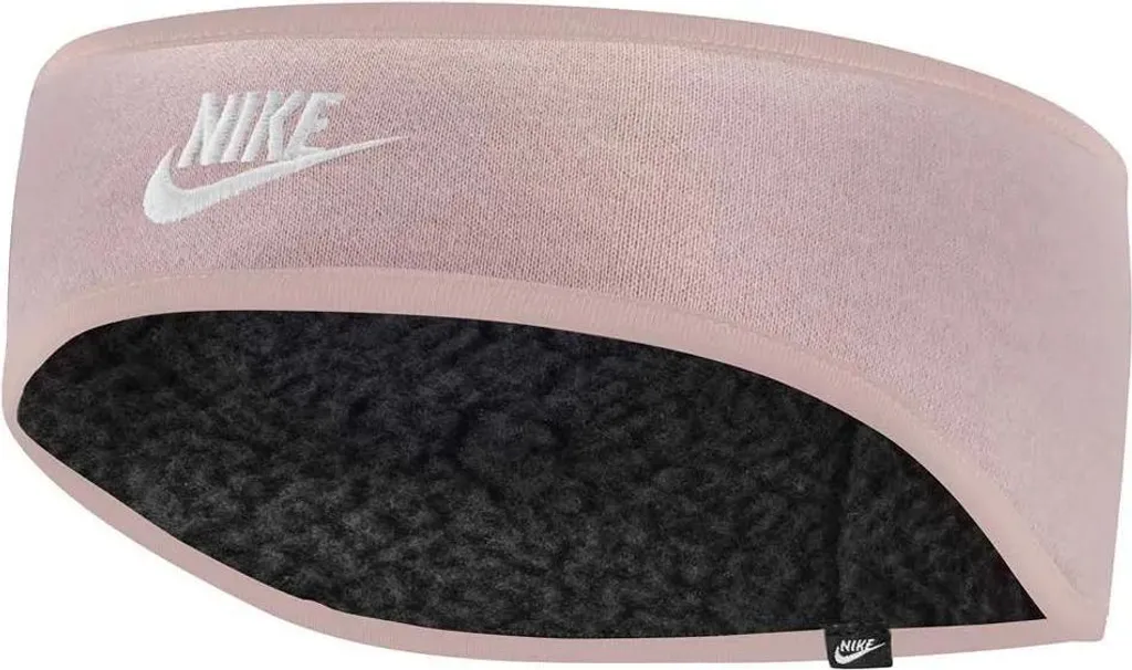 Fascia Capelli Nike Club Fleece Rosa - Scaldaorecchie Sportivo Morbido