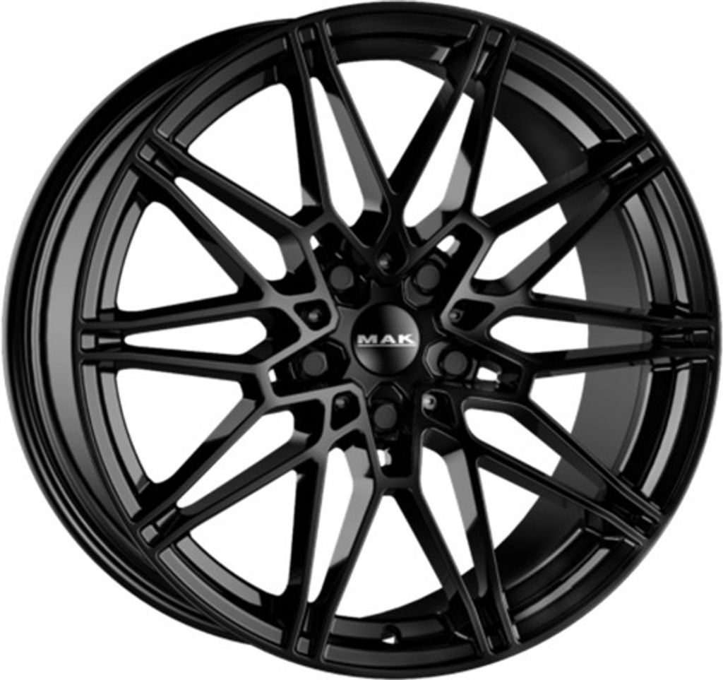 Alufelge Mak Koenig-D 9.5X19 5X112 Et 44 Gloss Black Produktbild 