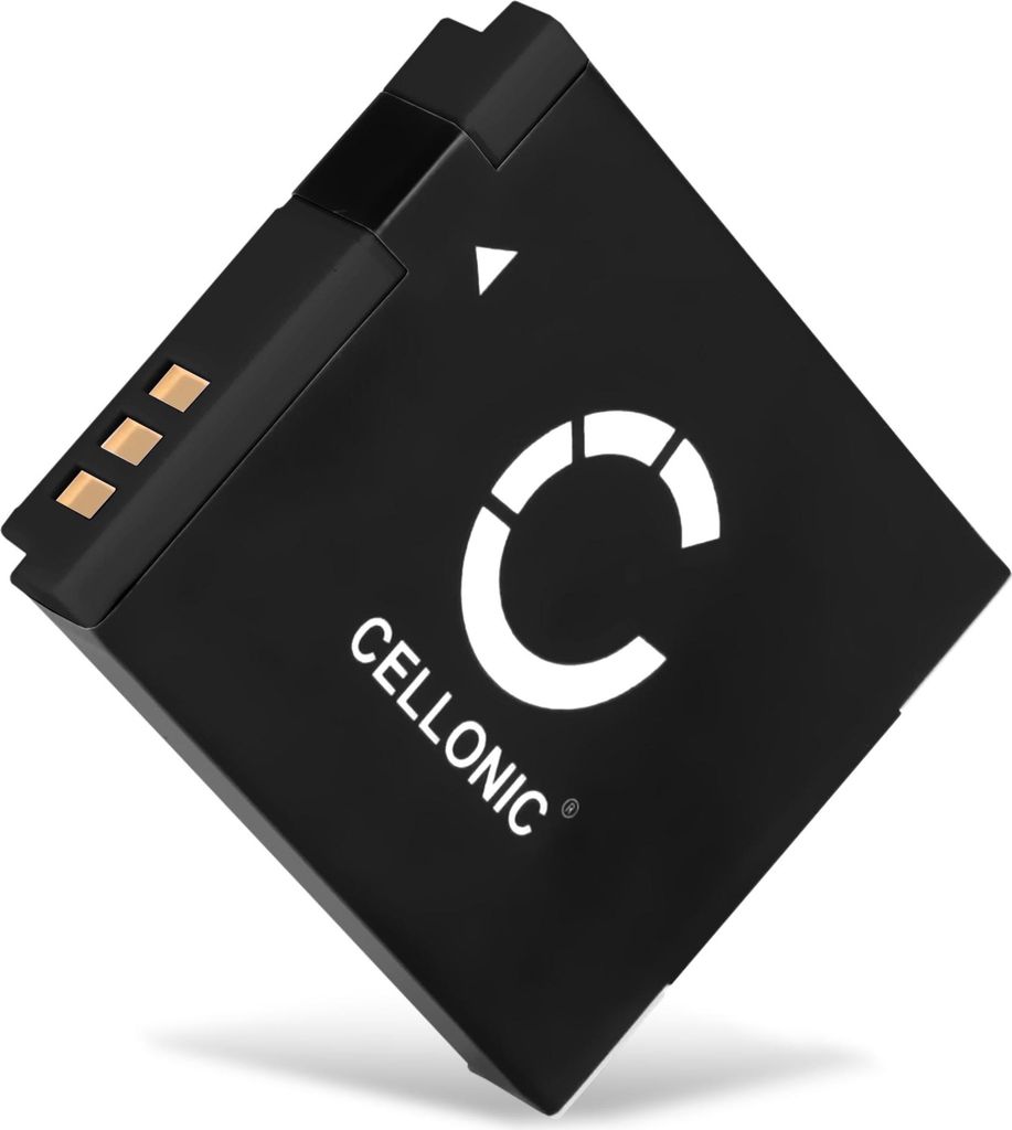 CELLONIC 1x Akku für Kamera Kompatibel mit Canon PowerShot SX240 HS, PowerShot SX610 HS, PowerShot S95, NB-6L - (1000mAh, 3.7V)
