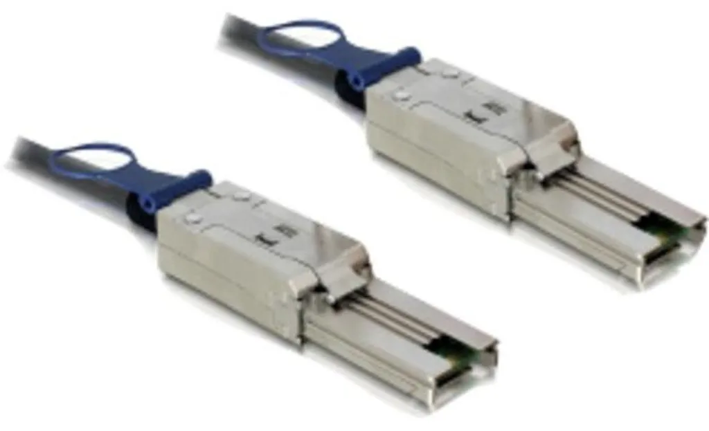 Câble DeLOCK Mini SAS SFF-8088 26 broches de 1m pour serveur de données