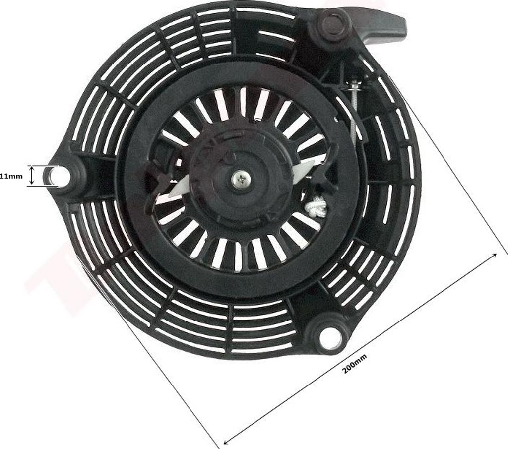Štartér pre Honda Gcv190 ( 28400-Z0Y-013Za ) Black Obrázok produktu 