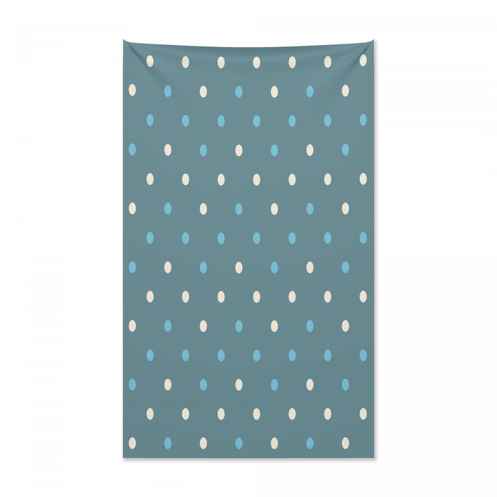 Abakuhaus Geometrisch Wandteppich und Tagesdecke, Gefleckte Westmotive aus Weiches Mikrofaser Stoff Kein Verblassen Klare Farben Waschbar, 140 x 23...