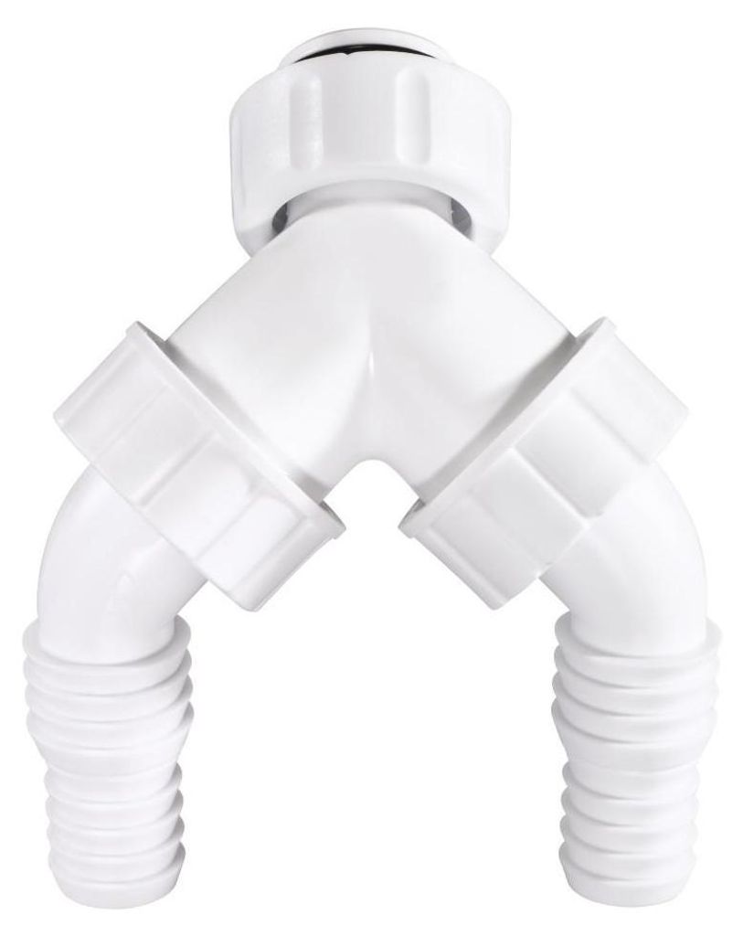Xavax Doppel-Geräteanschlusstülle mit Rückflussverhinderer, Image du produit 
