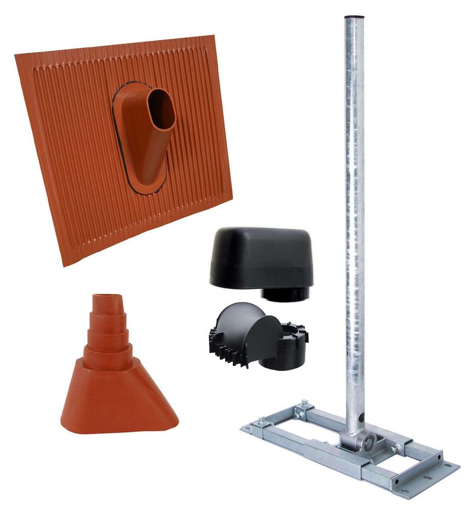 PremiumX DELUXE X130-48 Dachsparrenhalter SAT Antenne Produktbild 