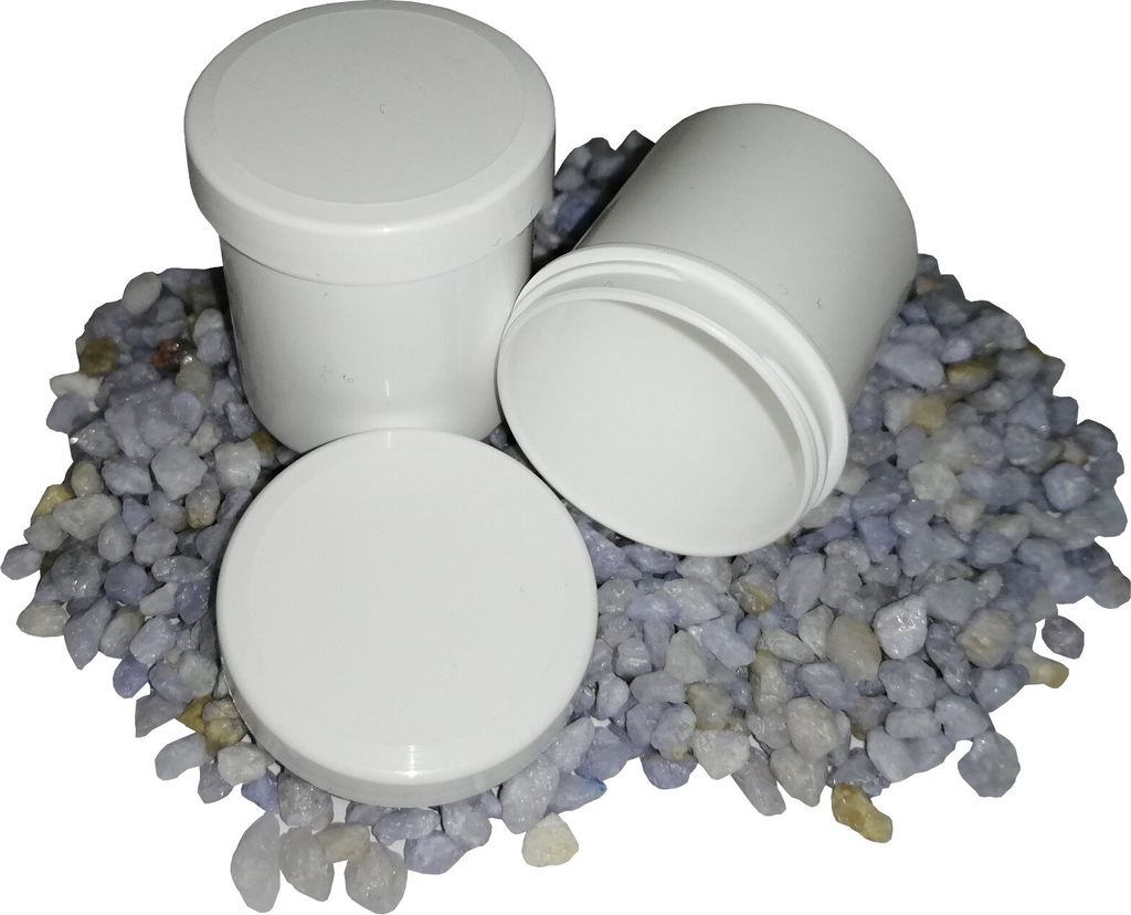 1000 Salbendosen Salbendose Cremdose 30 g 35 ml Deckel weiß