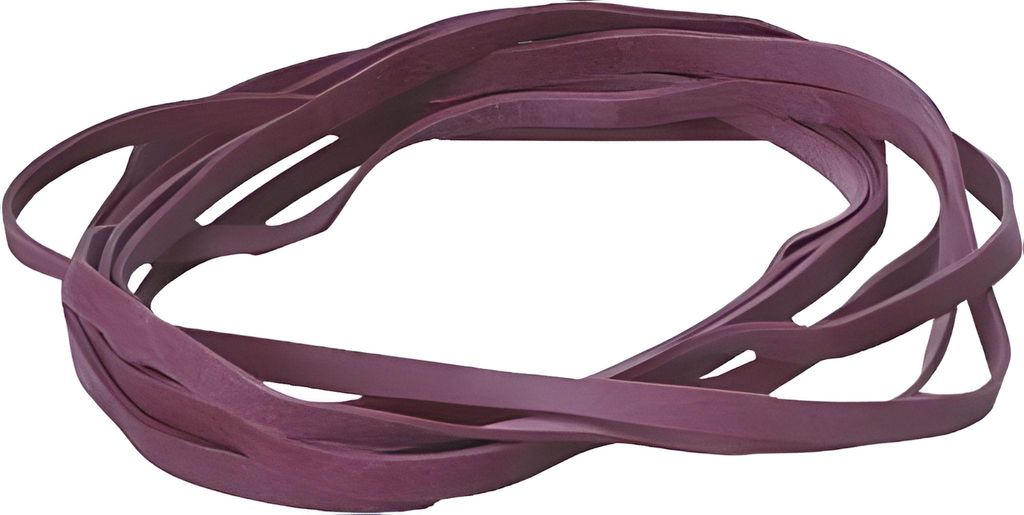 5 Star 822566 Gummibänder im Karton 500 g 80x mm rot Produktbild 