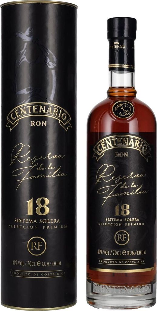 Ron Centenario 18 Años + Estuche Rum Costa Rica 70.00 cl 40.0 %
