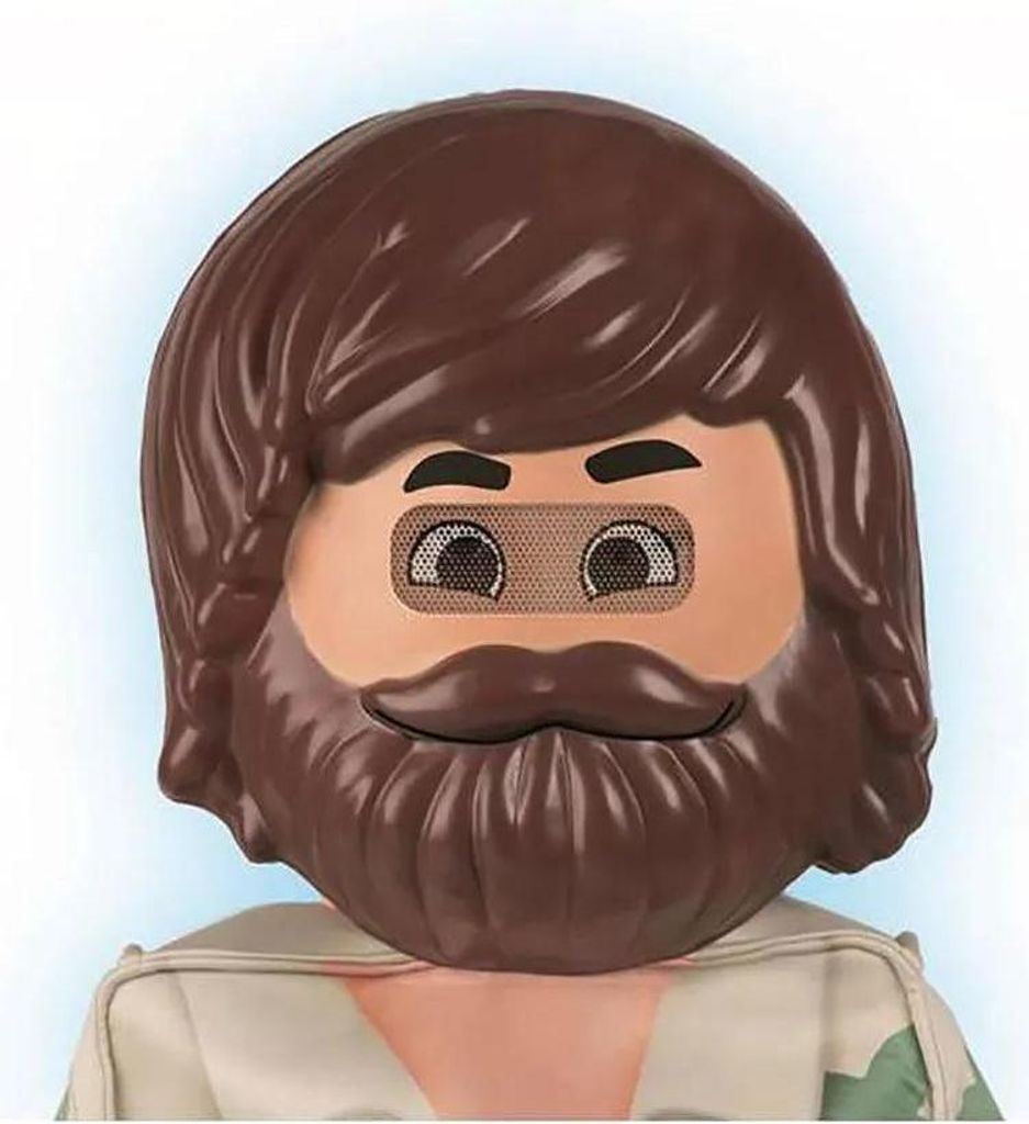 Mom PLAYMOBIL-maske Braun Braun One Size