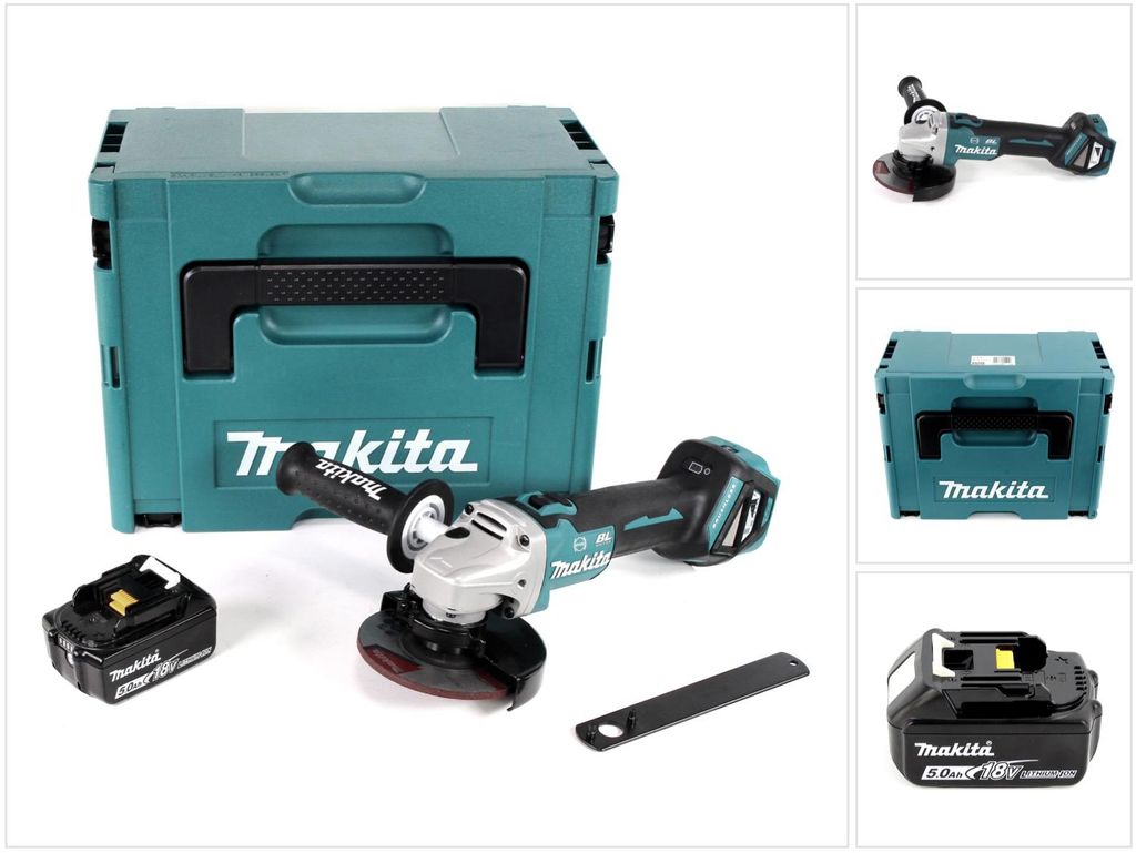 Makita DGA 513 T1J Meuleuse d'angle sans fil 18V 125mm Image du produit 