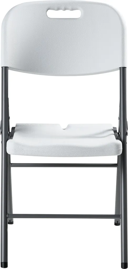 Chaises de Jardin Pliables Blanches : Solution Gain de Place Lot de 2 - 6