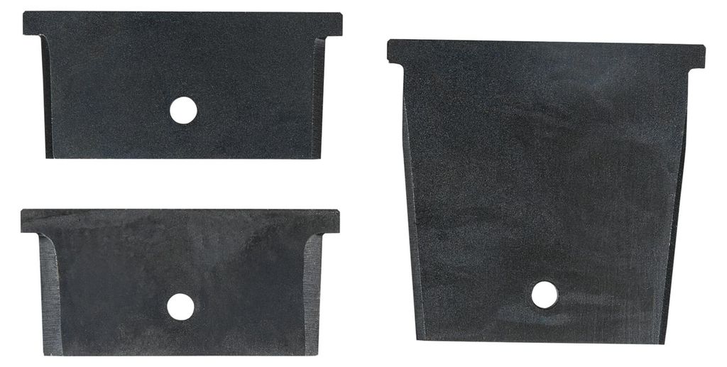 KS TOOLS Spann-Keil-Satz Abgasanlage 115.1360 5mm Werkzeugstahl 750g
