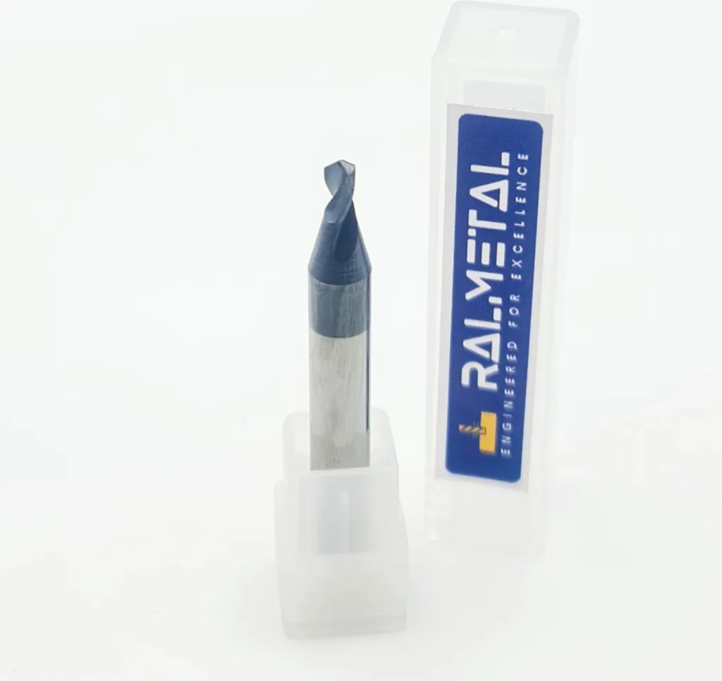 Foret de précision 2,7 mm carbure 45 HRC pour usinage CNC et atelier