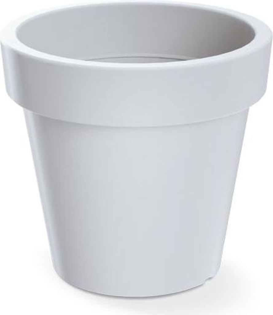 Prosperplast Blumentopf - Kunststoff - perlweis - D14 x H12 Produktbild 