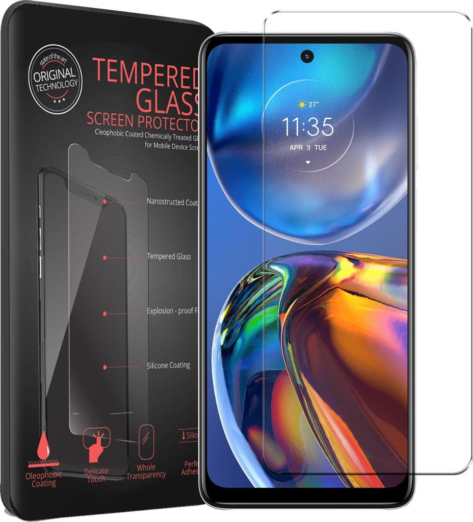 2x Schutzfolie für Motorola Moto E32 / E32s Handyfolie Panzer Schutz Glas Folie Displayschutz