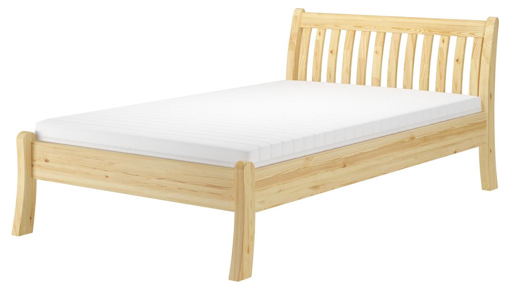 Komfortables Einzelbett Seniorenbett 120x200 Gästebett Produktbild 