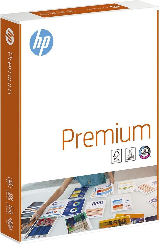 HP Premium 500/A4/210x297, Laserová/atramentová tlač, A4 Obrázok produktu 