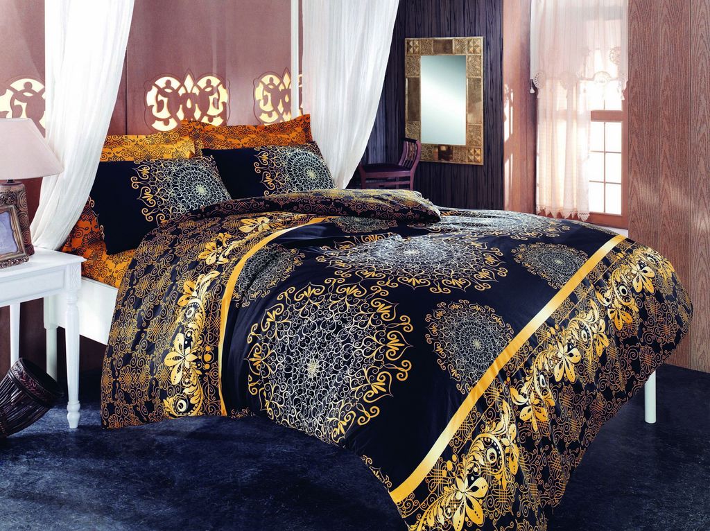 L'Essentiel Linge de Maison, Ottoman - Geel, beddengoed, Productafbeelding 