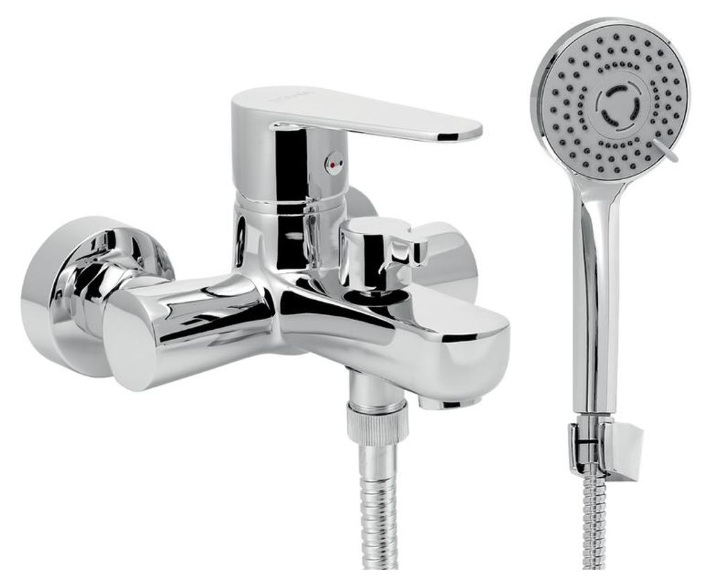 Vanová nástěnná baterie Titania Fresh ECO, 100 mm, chrom Obrázek produktu 