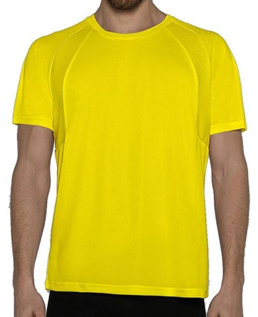 Nath - T-Shirt für Herren/Damen Uni, Sport LT4719 (XS) (Gelb)