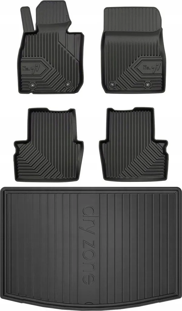 Tappetini Mazda CX-3 2014-2021 Gomma 3D SET 77 - Protezione Premium