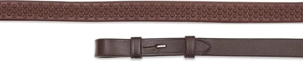 Rênes en caoutchouc Extreme Aviemore ER476 - Cuir Marron 61 x 0,63"