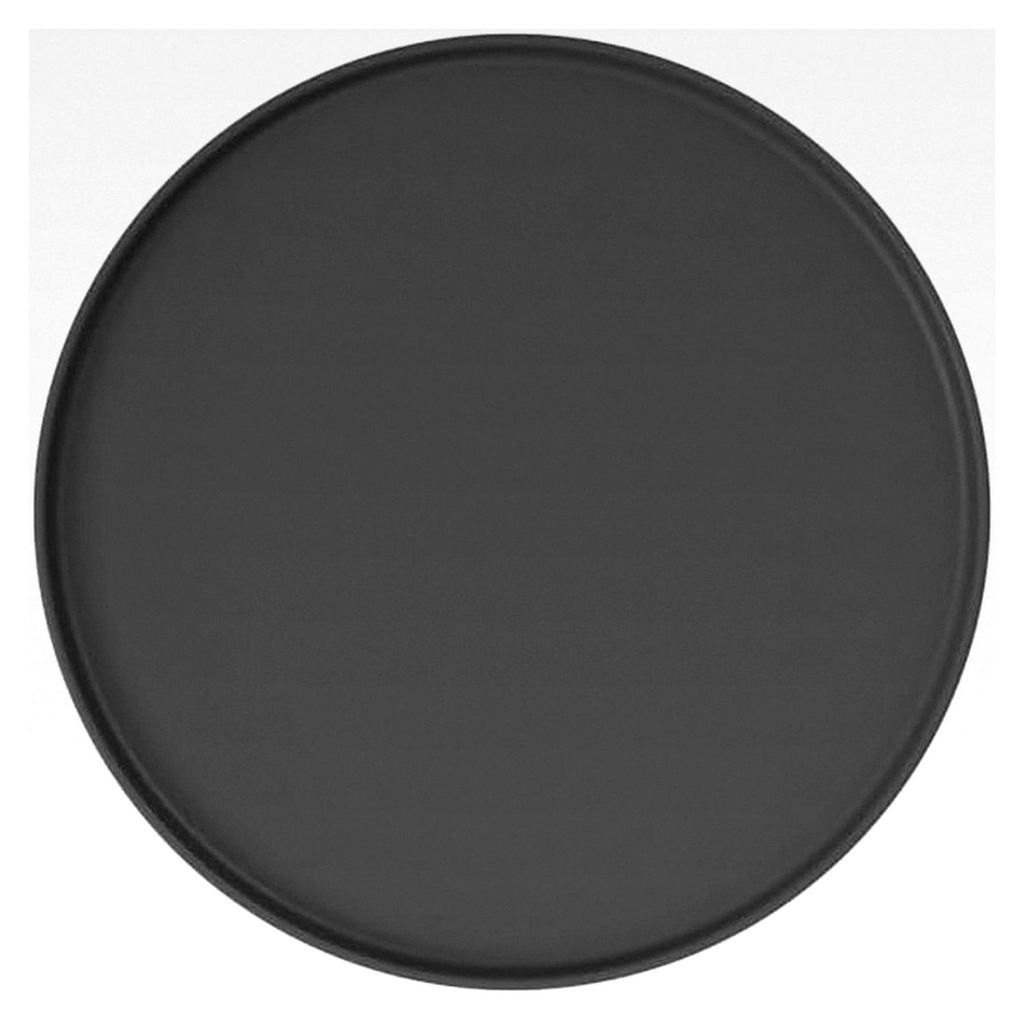 Speiseteller 24 cm Schwarz, Spülmaschinenfest, Mikrowellensicher, Pizzateller Groß, Essteller, Teller Schwarz, Geschirr, Premium Porzellan