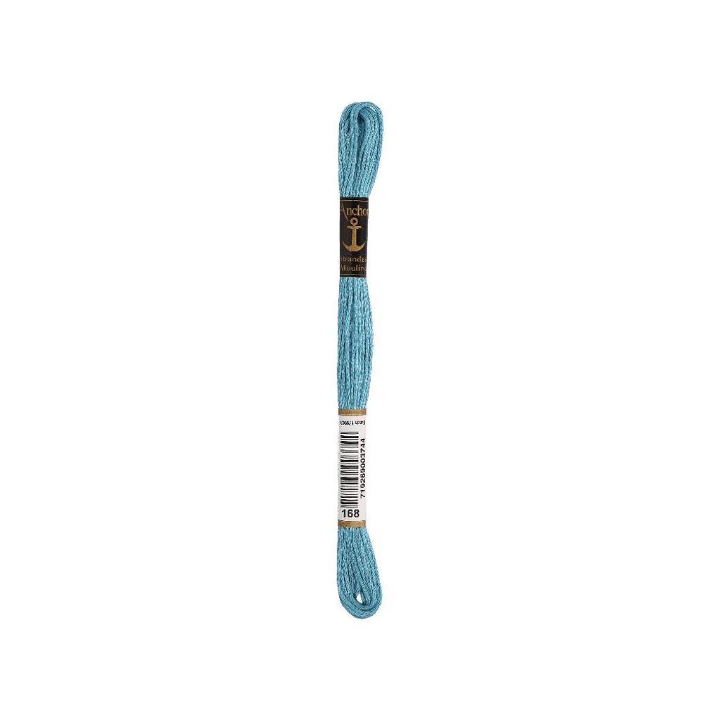Anchor Sticktwist 4635000-00168 bleu clair Fil à broder, Image du produit 