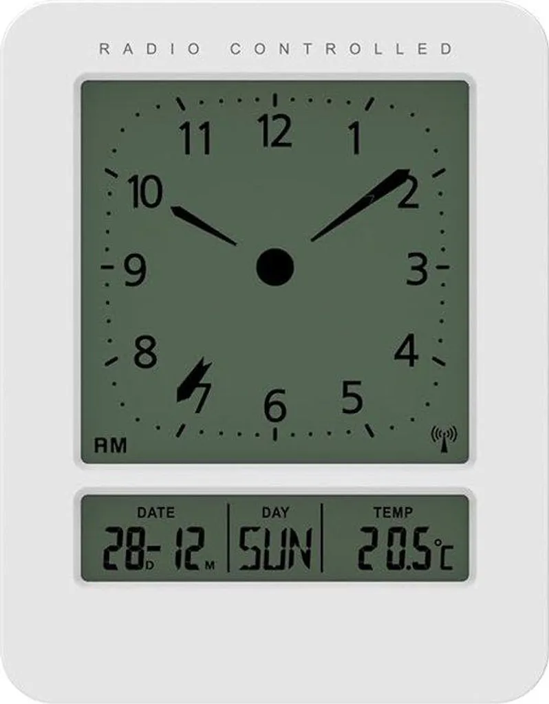 Radio-réveil DAB noir secteur horloge LED avec son numérique sans friture