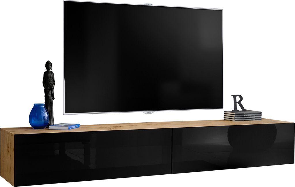 Extreme Furniture T34-200 TV Skrinka | Dve Závesné Skrinky Obrázok produktu 